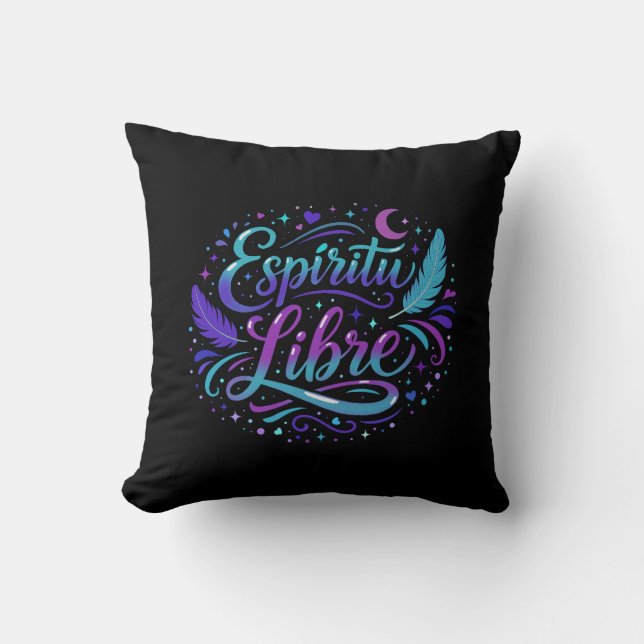 Coussin Espíritu libre (Recto)