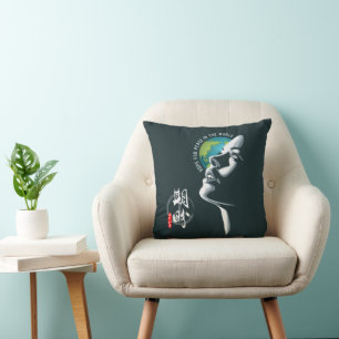Coussin Espoir pour la paix mondiale   40 cm