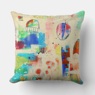 Coussin Espoir Soaring 20 x 20 Poly Throw Pillow