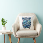 Coussin Esprit de football d'Écosse squelette attaquant Na (Chaise)