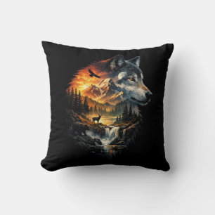 Coussin Esprit de la nature sauvage