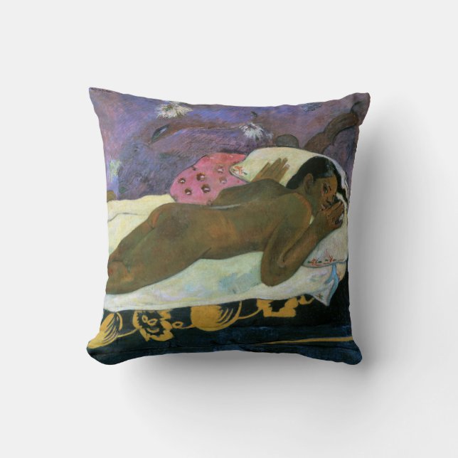 Coussin Esprit de l'observation des morts, Gauguin (Recto)