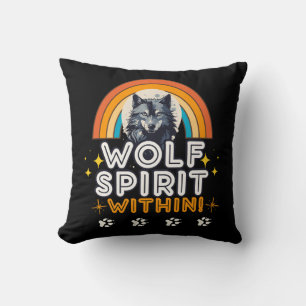 Coussin Esprit de loup intérieur