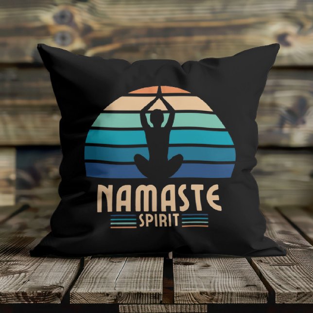 Coussin Esprit Namaste (Créateur téléchargé)