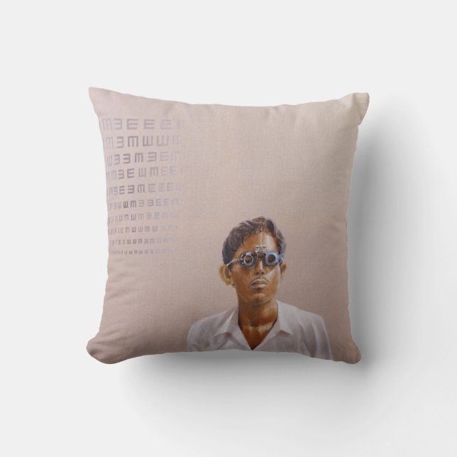 Coussin Essai 3 Medinipur Inde d'oeil (Recto)
