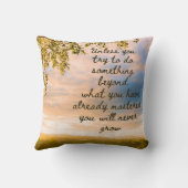 Coussin Essayer Quelque Chose De Nouveau Devis Motivationn (Verso)