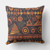 Coussin Essence Africaine : Conception Ethnique Superbe Co (Verso)