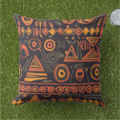 Coussin Essence Africaine : Conception Ethnique Superbe Co (Herbe)
