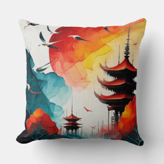 Coussin Essence de l'Asie