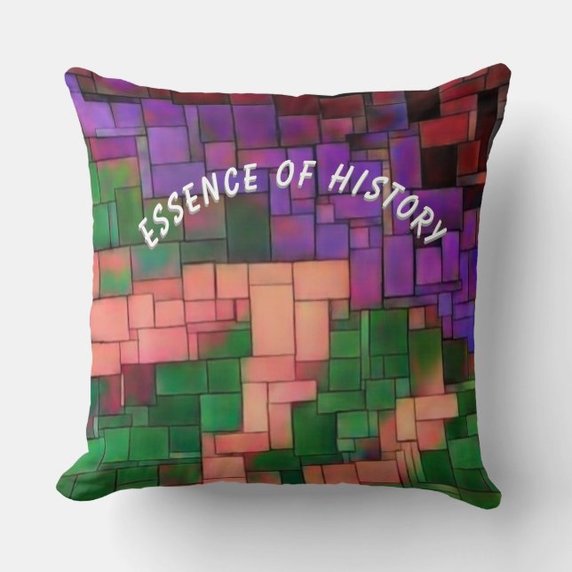 Coussin Essence de l'histoire T-shirt (Recto)