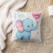 Coussin Est un nouveau-né garçon (Couverture)