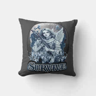 Coussin Estampa Anjo – Cyberpunk Guardian Angel - Almofada