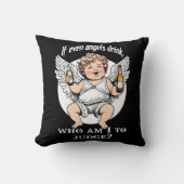 Coussin Estampa Anjo - Funny Guardian Angel – Almofada (Recto)