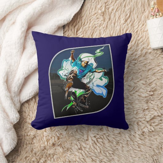 Coussin Estampa Esporte - Urban Skater - Almofada (Couverture)