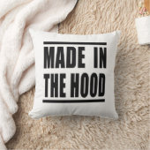 Coussin Estampa Hip Hop - Made in the Hood - Almofada (Couverture)