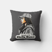 Coussin Estampa Hip Hop - Strength of Woman - Almofada (Recto)