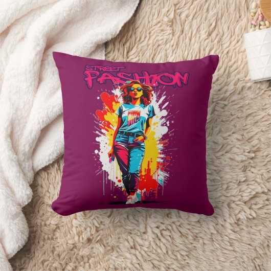 Coussin Estampa Moda - Street Fashion - Almofada (Couverture)