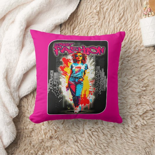 Coussin Estampa Moda - Street Fashion - Almofada (Couverture)