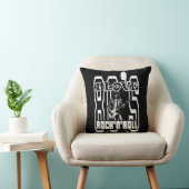 Coussin Estampa Rock - I Love 80s Rock’n’Roll – Almofada (Chaise)