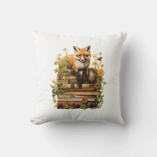 Coussin Esthétique Cottagecore Avec Livre Mignon Goblincor