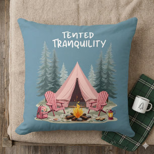 Coussin Esthétique de camping cosy Tente de glamping et fe