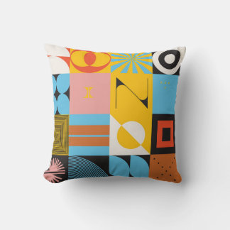 Coussin Esthétique néomoderne de la brutalité conception p