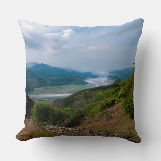 Coussin Estuce Mawddach Snowdonia Nord Pays de Galles (Recto)