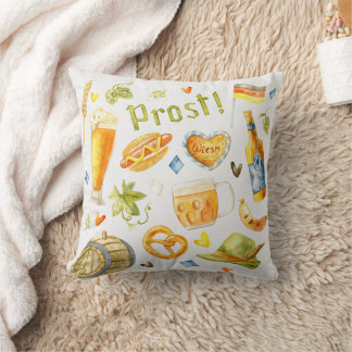 Coussin et bière