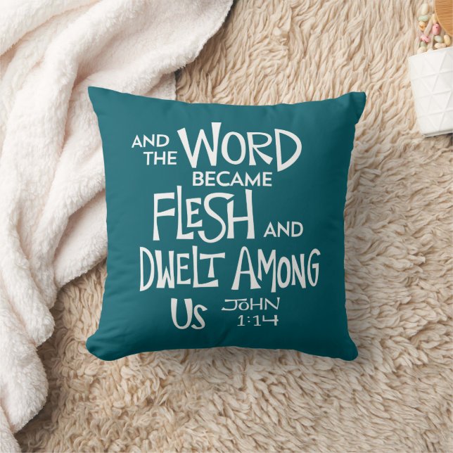 Coussin Et la Parole devint Chair 2 (Couverture)