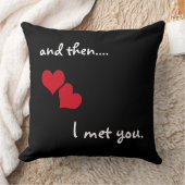 Coussin Et puis... je t'ai rencontré (Couverture)