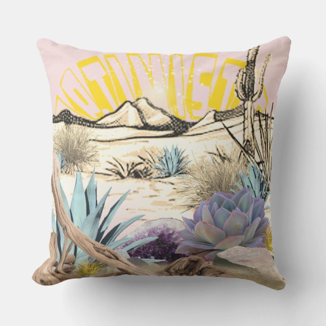 Coussin étanche AGAVE m3galleryStudio  (Recto)
