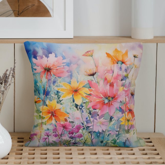 Coussin Etanchéité Ressort Abstrait Fleur sauvage explosio (Créateur téléchargé)