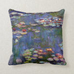 Coussin Etang Lily, Monet<br><div class="desc">Oscar-Claude Monet (14 novembre 1840 - 5 décembre 1926) était un peintre français, un fondateur de la peinture impressionniste française et le praticien le plus constant et le plus prolifique de la philosophie du mouvement d'exprimer ses perceptions avant la nature, surtout en ce qui concerne la peinture en plein air...</div>