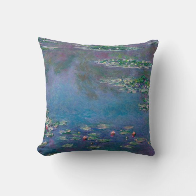 Coussin Etang Lily, Monet (Recto)