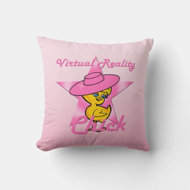 Coussin Étape de réalité virtuelle #8 (Recto)