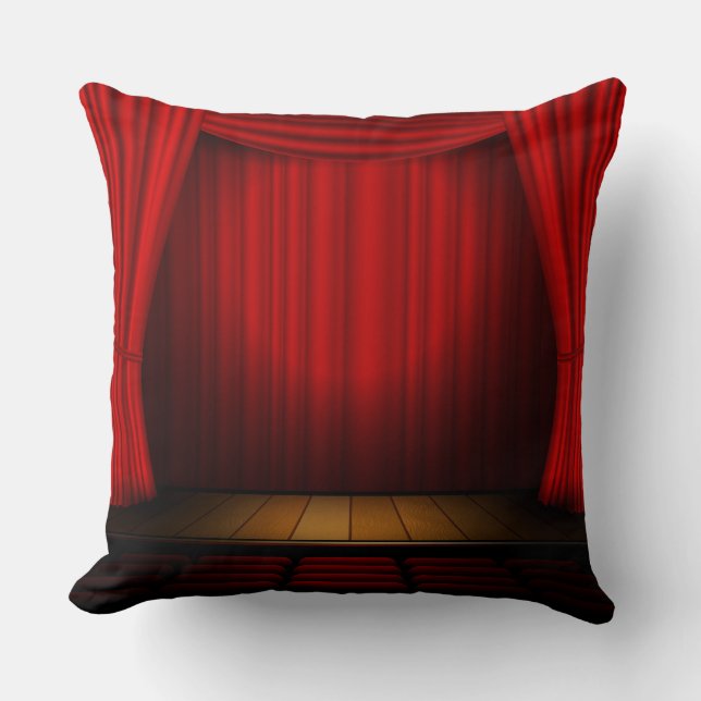 Coussin Étape de théâtre (Recto)