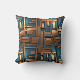 Coussin Étapes métalliques