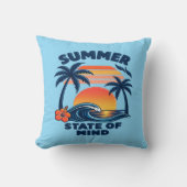 Coussin État d'esprit d'été (Recto)