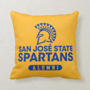 Coussin État Spartans de San Jose affligé