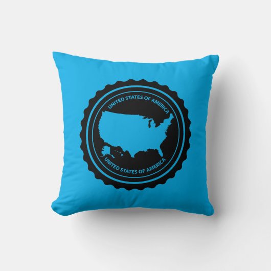 Coussin États-Unis (Recto)
