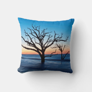 Coussin États-Unis, Caroline du Sud, île d'Edisto, baie 