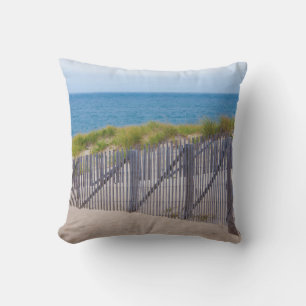 Coussin États-Unis, Massachusetts. Dunes Et Chemin
