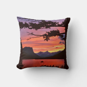 Coussin États-Unis, Montana, Glacier National Park. Paysag