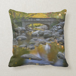 Coussin États-Unis, Oregon, Ashland, Lithia Park.Automne
