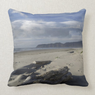 Coussin États-Unis, Oregon, dunes de sable et océan, Pacif