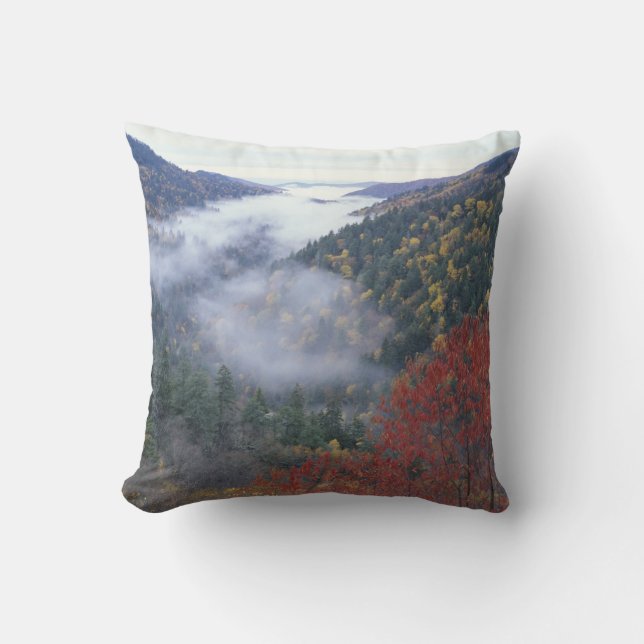 Coussin États-Unis, Tennessee, Great Smokey Mountains Nati (Recto)
