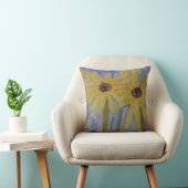 Coussin Été Fleurs de soleil jaunes (Chaise)