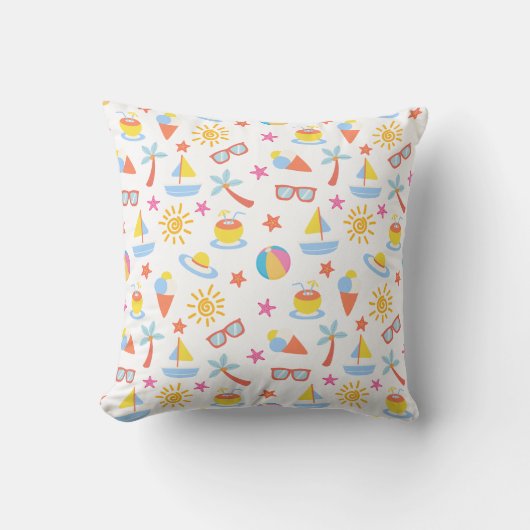 Coussin Été joueur (Recto)