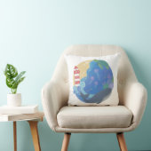Coussin Été Ocean Whale Turtle & Lighthouse (Chaise)