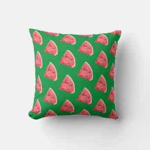 Coussin Eté Watermelon Slices Motif